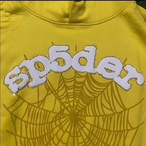 Yellow Soiderworldwide hoodie